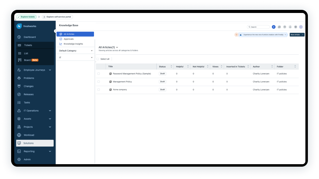 Create Custom Ticket Fields